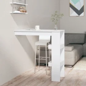 Wand-Stehtisch Sperrholz weiß 102x45x103,5cm von vidaXL, Küchen- und Esstische - Ref: Foro24-811781, Preis: 60,86 €, Rabatt: %