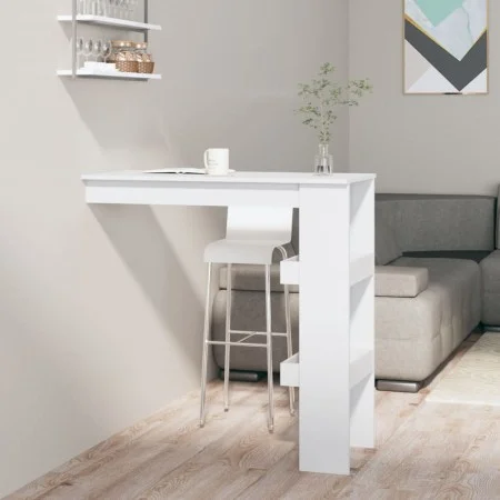 White plywood wall bar table 102x45x103.5cm by vidaXL, Kitchen and dining tables - Ref: Foro24-811781, Price: 60,86 €, Discou...