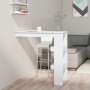 White plywood wall bar table 102x45x103.5cm by vidaXL, Kitchen and dining tables - Ref: Foro24-811781, Price: 61,82 €, Discou...