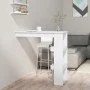 White plywood wall bar table 102x45x103.5cm by vidaXL, Kitchen and dining tables - Ref: Foro24-811781, Price: 60,86 €, Discou...