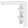 White plywood wall bar table 102x45x103.5cm by vidaXL, Kitchen and dining tables - Ref: Foro24-811781, Price: 60,86 €, Discou...