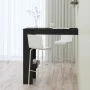 Schwarzer Bartisch aus Sperrholz, 102 x 45 x 103,5 cm von vidaXL, Küchen- und Esstische - Ref: Foro24-811782, Preis: 68,27 €,...