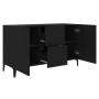 Sideboard aus schwarzem Holzwerkstoff 100x36x60 cm von vidaXL, Sideboards - Ref: Foro24-812520, Preis: 91,43 €, Rabatt: %