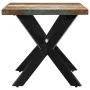 Recycled solid wood dining table 140x70x75 cm by vidaXL, Kitchen and dining tables - Ref: Foro24-247439, Price: 293,01 €, Dis...