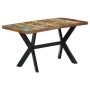 Esstisch aus recyceltem Massivholz, 140 x 70 x 75 cm von vidaXL, Küchen- und Esstische - Ref: Foro24-247439, Preis: 299,72 €,...