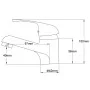 Grifos de bidet 2 unidades cromados de vidaXL, Grifos - Ref: Foro24-275919, Precio: 40,64 €, Descuento: %