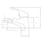 Bidet taps 2 units chrome by vidaXL, Faucets - Ref: Foro24-275920, Price: 44,58 €, Discount: %