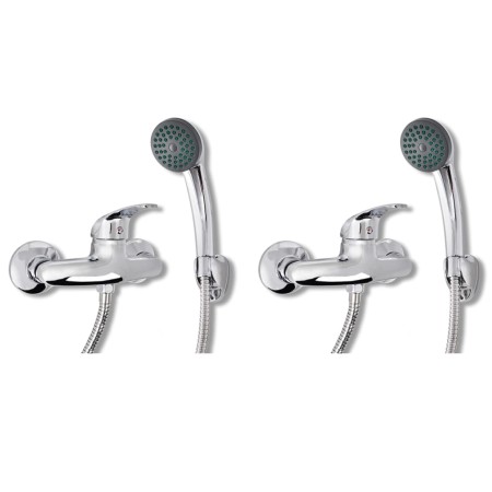 Mischbatterien 2 Einheiten von vidaXL, Duschsets und Duschwannen - Ref: Foro24-275921, Preis: 49,42 €, Rabatt: %