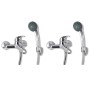 Mixer taps 2 units by vidaXL, Shower kits and trays - Ref: Foro24-275922, Price: 62,70 €, Discount: %