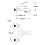 Mixer taps 2 units by vidaXL, Shower kits and trays - Ref: Foro24-275922, Price: 61,87 €, Discount: %