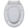 Toilet seats with soft close lids 2 units white plastic by vidaXL, Toilet and bidet seats - Ref: Foro24-275927, Price: 36,17 ...
