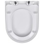 Toilet seats with lids soft close 2 pcs white plastic by vidaXL, Toilet and bidet seats - Ref: Foro24-275930, Price: 54,52 €,...
