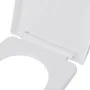 Toilet seats with lids soft close 2 pcs white plastic by vidaXL, Toilet and bidet seats - Ref: Foro24-275930, Price: 53,87 €,...