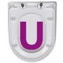 Toilet seats with lids soft close 2 pcs white plastic by vidaXL, Toilet and bidet seats - Ref: Foro24-275930, Price: 53,87 €,...