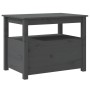 Massivholz Kiefer Couchtisch grau 71x49x55 cm von vidaXL, Couchtisch - Ref: Foro24-820938, Preis: 106,42 €, Rabatt: %