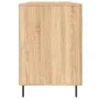 Schreibtisch aus Sonoma-Eichenholzwerkstoff, 140 x 50 x 75 cm von vidaXL, Schreibtische - Ref: Foro24-829567, Preis: 118,71 €...