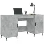 Concrete gray engineered wood desk 140x50x75 cm by vidaXL, Desks - Ref: Foro24-829568, Price: 118,64 €, Discount: %