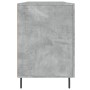 Escritorio madera de ingeniería gris hormigón 140x50x75 cm de vidaXL, Escritorios - Ref: Foro24-829568, Precio: 120,00 €, Des...