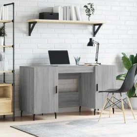 Sonoma Schreibtisch aus grauem Holzwerkstoff 140x50x75 cm von vidaXL, Schreibtische - Ref: Foro24-829570, Preis: 121,57 €, Ra...