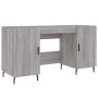 Engineered wood gray Sonoma desk 140x50x75 cm by vidaXL, Desks - Ref: Foro24-829570, Price: 123,07 €, Discount: %