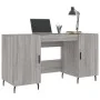 Engineered wood gray Sonoma desk 140x50x75 cm by vidaXL, Desks - Ref: Foro24-829570, Price: 121,54 €, Discount: %