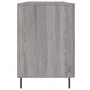 Engineered wood gray Sonoma desk 140x50x75 cm by vidaXL, Desks - Ref: Foro24-829570, Price: 121,54 €, Discount: %