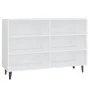 Weißes Sperrholz-Sideboard 103,5 x 35 x 70 cm von vidaXL, Sideboards - Ref: Foro24-806040, Preis: 71,95 €, Rabatt: %
