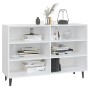 Weißes Sperrholz-Sideboard 103,5 x 35 x 70 cm von vidaXL, Sideboards - Ref: Foro24-806040, Preis: 72,76 €, Rabatt: %