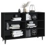 Sideboard aus schwarzem Sperrholz 103,5x35x70 cm von vidaXL, Sideboards - Ref: Foro24-806041, Preis: 71,62 €, Rabatt: %