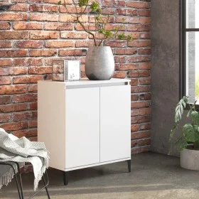 Sideboard aus weißem Sperrholz 60x35x70 cm von vidaXL, Sideboards - Ref: Foro24-806076, Preis: 59,42 €, Rabatt: %