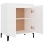 Sideboard aus weißem Sperrholz 60x35x70 cm von vidaXL, Sideboards - Ref: Foro24-806076, Preis: 62,10 €, Rabatt: %