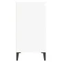 Aparador de madera contrachapada blanco 60x35x70 cm de vidaXL, Aparadores - Ref: Foro24-806076, Precio: 59,62 €, Descuento: %
