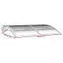 Gray polycarbonate door canopy 150x100 cm by vidaXL, Awnings - Ref: Foro24-153570, Price: 80,25 €, Discount: %