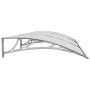 Türvordach aus grauem Polycarbonat 300x100 cm von vidaXL, Markisen - Ref: Foro24-153572, Preis: 92,49 €, Rabatt: %