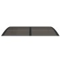 Marquesina de puerta policarbonato negro 150x100 cm de vidaXL, Toldos - Ref: Foro24-153573, Precio: 72,02 €, Descuento: %