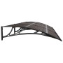Schwarzes Polycarbonat-Türvordach 300x100 cm von vidaXL, Markisen - Ref: Foro24-153575, Preis: 103,21 €, Rabatt: %
