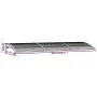 Black polycarbonate door canopy 300x100 cm by vidaXL, Awnings - Ref: Foro24-153575, Price: 99,46 €, Discount: %