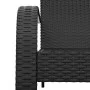 Schwarzer Adirondack-Gartenstuhl aus synthetischem Rattan von vidaXL, Gartenstühle - Ref: Foro24-319694, Preis: 105,56 €, Rab...