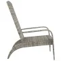 Grauer Adirondack-Gartenstuhl aus synthetischem Rattan von vidaXL, Gartenstühle - Ref: Foro24-319695, Preis: 110,29 €, Rabatt: %