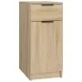 Schreibtischschrank aus Sonoma-Eichensperrholz von vidaXL, Schließfächer und Lagerschränke - Ref: Foro24-811505, Preis: 64,34...