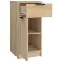 Schreibtischschrank aus Sonoma-Eichensperrholz von vidaXL, Schließfächer und Lagerschränke - Ref: Foro24-811505, Preis: 65,52...