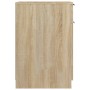 Schreibtischschrank aus Sonoma-Eichensperrholz von vidaXL, Schließfächer und Lagerschränke - Ref: Foro24-811505, Preis: 65,52...