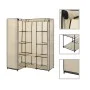 Cremefarbener Eckschrank 130x87x169 cm von vidaXL, Kleiderschränke - Ref: Foro24-282451, Preis: 52,05 €, Rabatt: %
