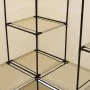 Cremefarbener Eckschrank 130x87x169 cm von vidaXL, Kleiderschränke - Ref: Foro24-282451, Preis: 52,05 €, Rabatt: %