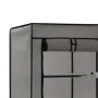 Wardrobe with compartments and rods gray fabric 150x45x175 cm by vidaXL, Wardrobes - Ref: Foro24-282456, Price: 44,01 €, Disc...