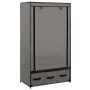 Grauer Stoffschrank 87x49x159 cm von vidaXL, Kleiderschränke - Ref: Foro24-282460, Preis: 50,97 €, Rabatt: %