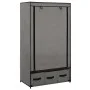 Gray fabric wardrobe 87x49x159 cm by vidaXL, Wardrobes - Ref: Foro24-282460, Price: 49,92 €, Discount: %