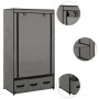 Grauer Stoffschrank 87x49x159 cm von vidaXL, Kleiderschränke - Ref: Foro24-282460, Preis: 50,97 €, Rabatt: %