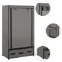 Gray fabric wardrobe 87x49x159 cm by vidaXL, Wardrobes - Ref: Foro24-282460, Price: 49,92 €, Discount: %