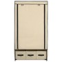 Kleiderschrank aus cremefarbenem Stoff, 87 x 49 x 159 cm von vidaXL, Kleiderschränke - Ref: Foro24-282459, Preis: 53,29 €, Ra...